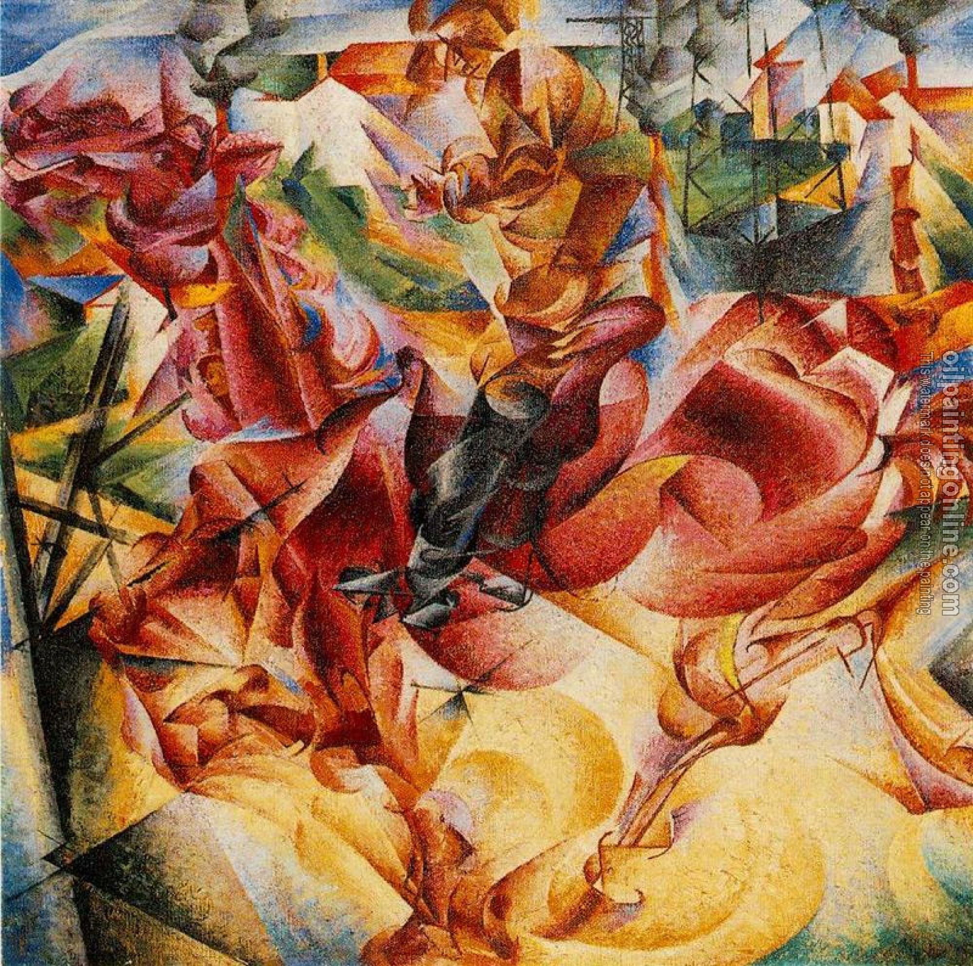 Umberto Boccioni - Elasticity